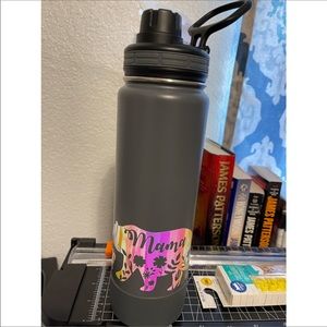 Travel thermos water bottle